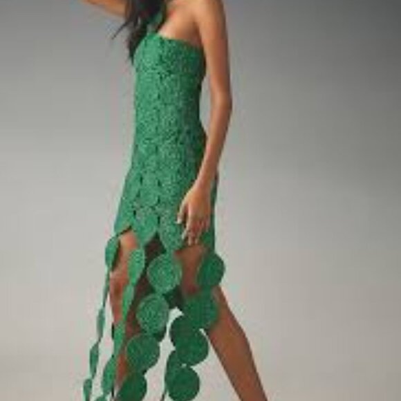 Simon Miller Beep Beep Dress in Green - Picture 3 of 4